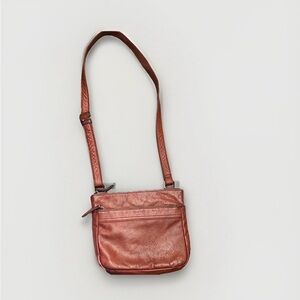 Brown Leather Crossbody Bag